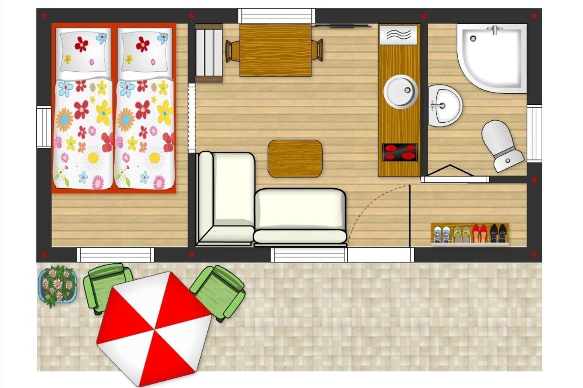 Tiny House Lavender Vila Podturen Exterior foto